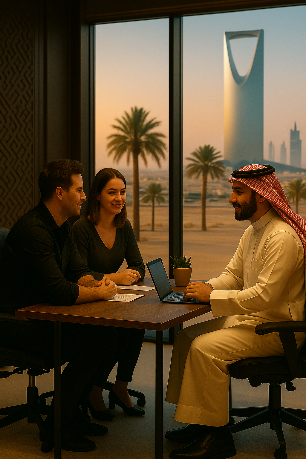 New Format founders with real experience in starting and operating businesses in Saudi Arabia